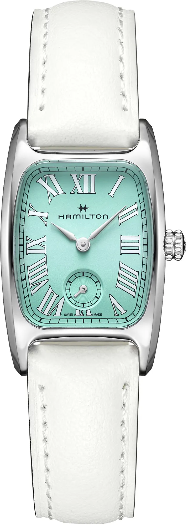 Hamilton Watch American Classic Boulton Small Second Turquoise sold by Jura Watches