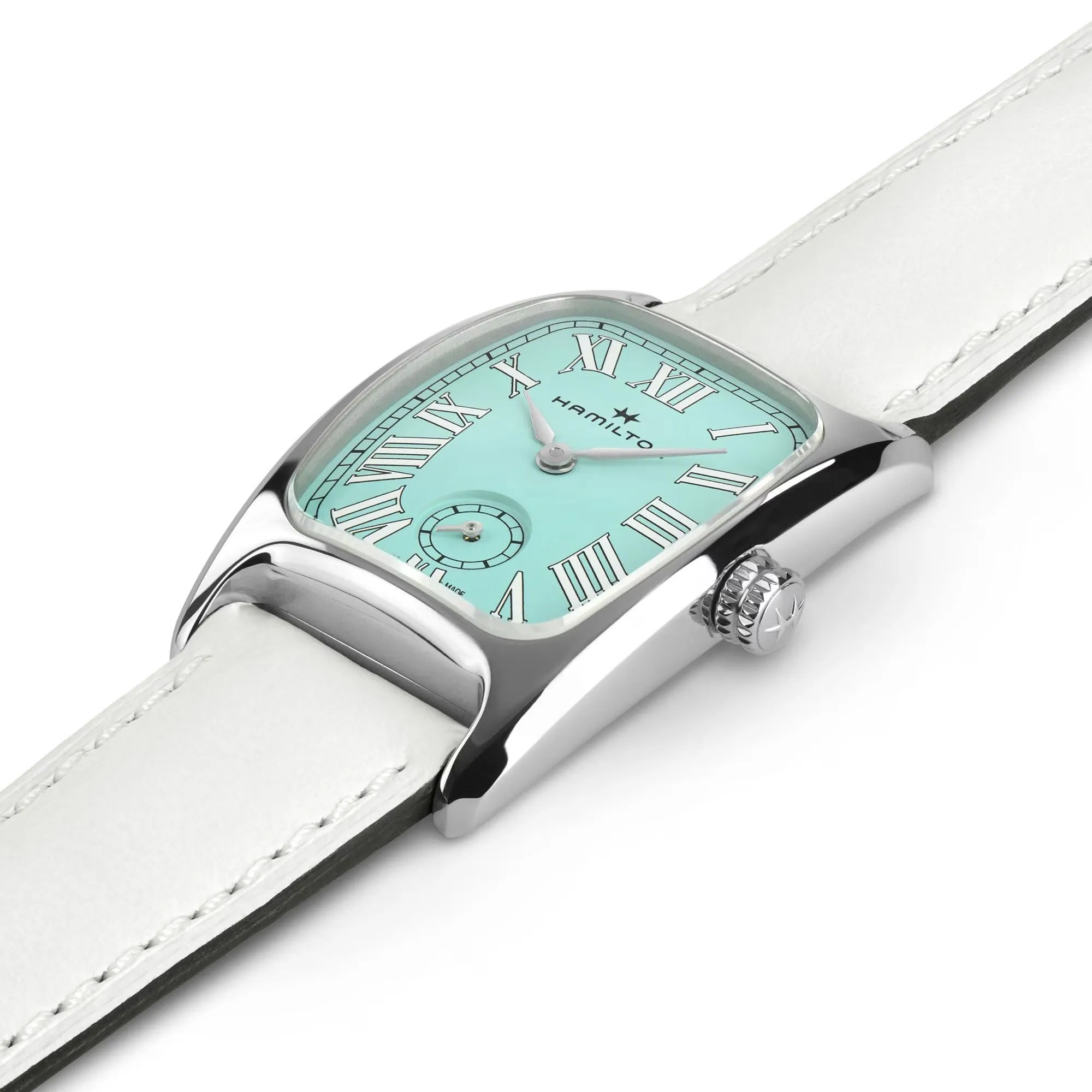 Hamilton Watch American Classic Boulton Small Second Turquoise sold by Jura Watches product image thumbnail 2