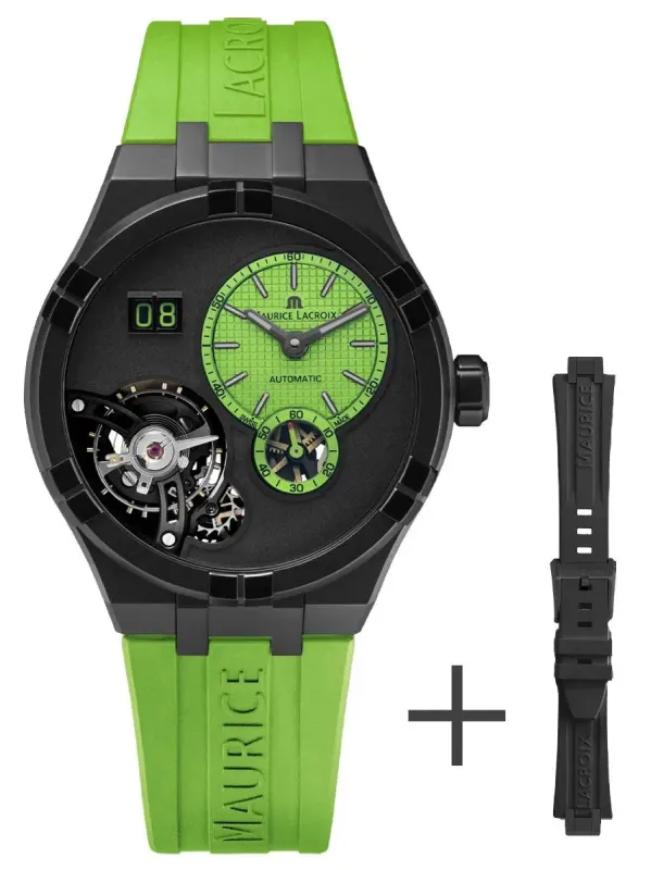 Maurice Lacroix Watch Aikon Master Grand Date Technicolour made by Jura Watches