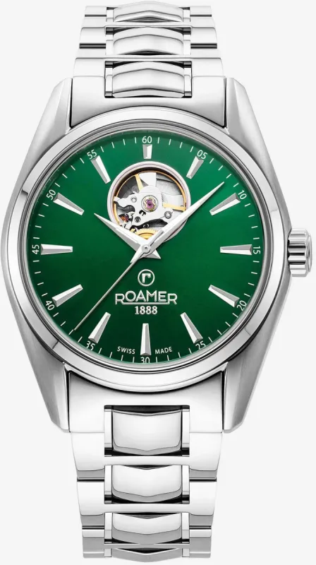 Roamer Searock Master Green Watch sold by Jura Watches