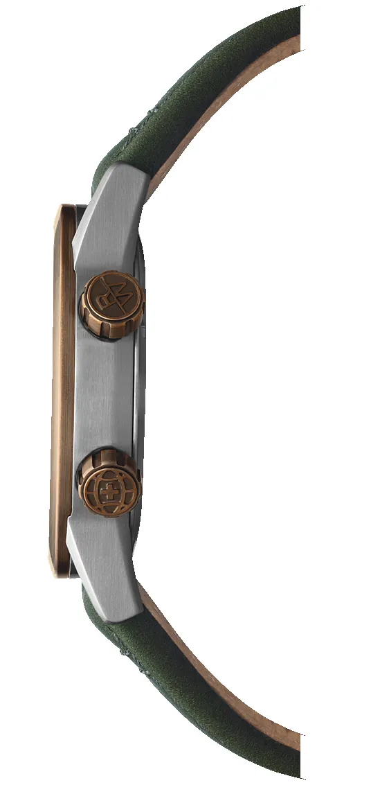 Raymond Weil Freelancer GMT Worldtimer Green sold by Jura Watches product image thumbnail 3