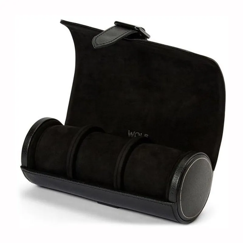 WOLF Watch Roll British Racing Black Triple sold by Jura Watches