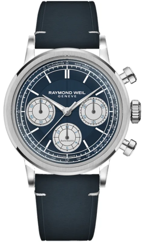 Raymond Weil Millesime Automatic Chronograph Watch sold by Jura Watches
