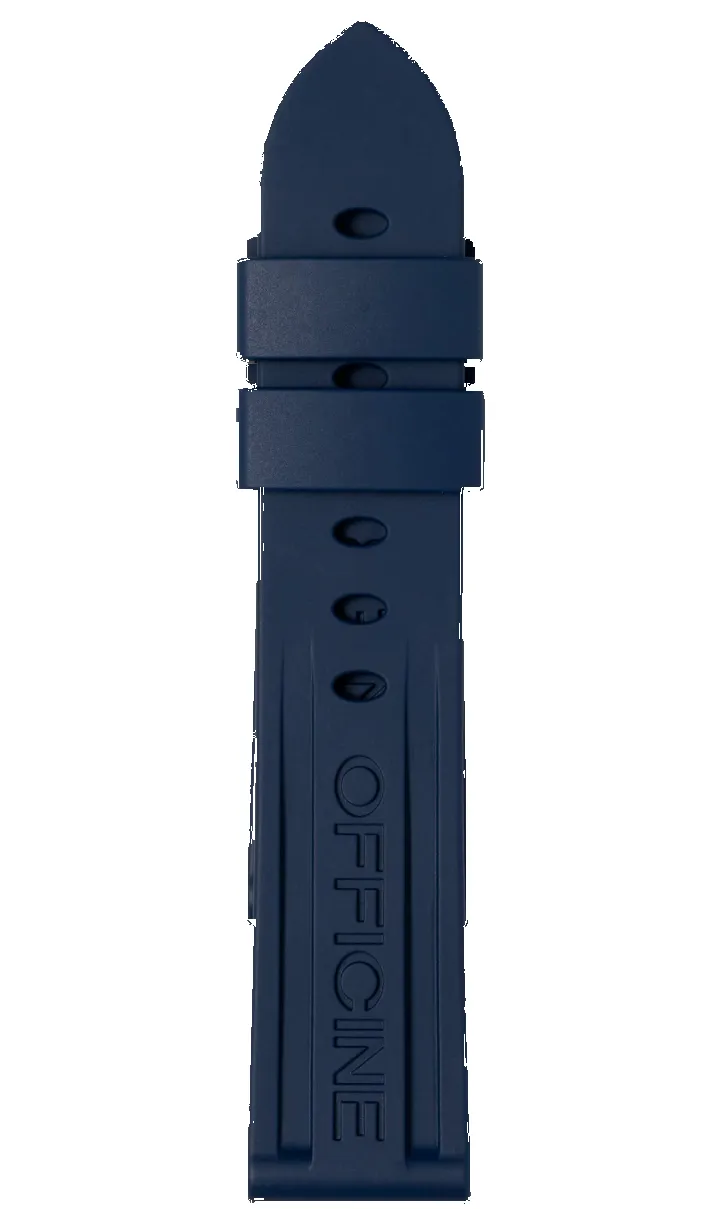 Panerai Strap Caoutchouc Dark Blue 24/22mm sold by Jura Watches product image thumbnail 2