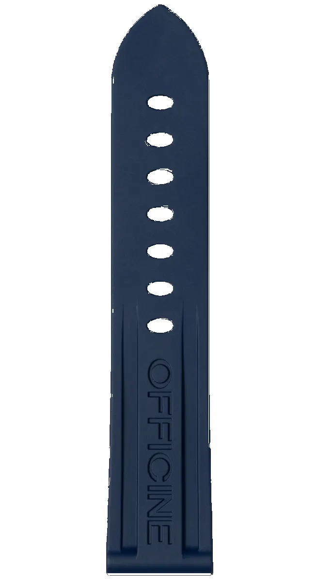 Panerai Strap Caoutchouc Dark Blue 24/22mm sold by Jura Watches product image thumbnail 3