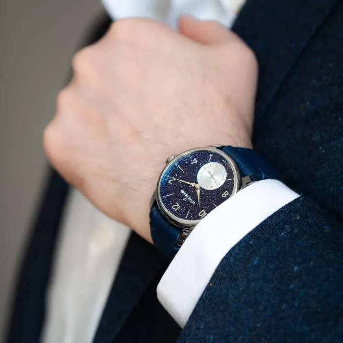 Louis Erard Excellence Petite Seconde Aventurine Limited Edition Watch sold by Jura Watches product image thumbnail 4