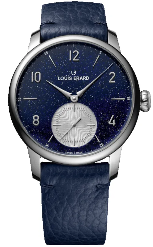 Louis Erard Excellence Petite Seconde Aventurine Limited Edition Watch made by Jura Watches