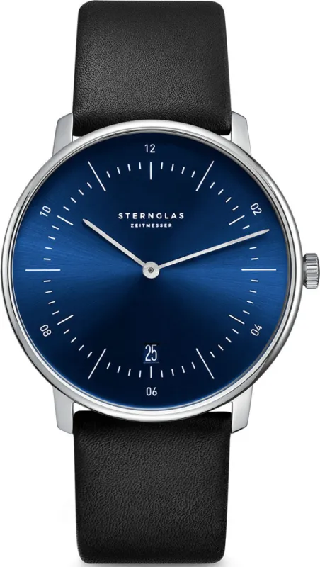 Sternglas Naos Quartz Leather Watch sold by Jura Watches