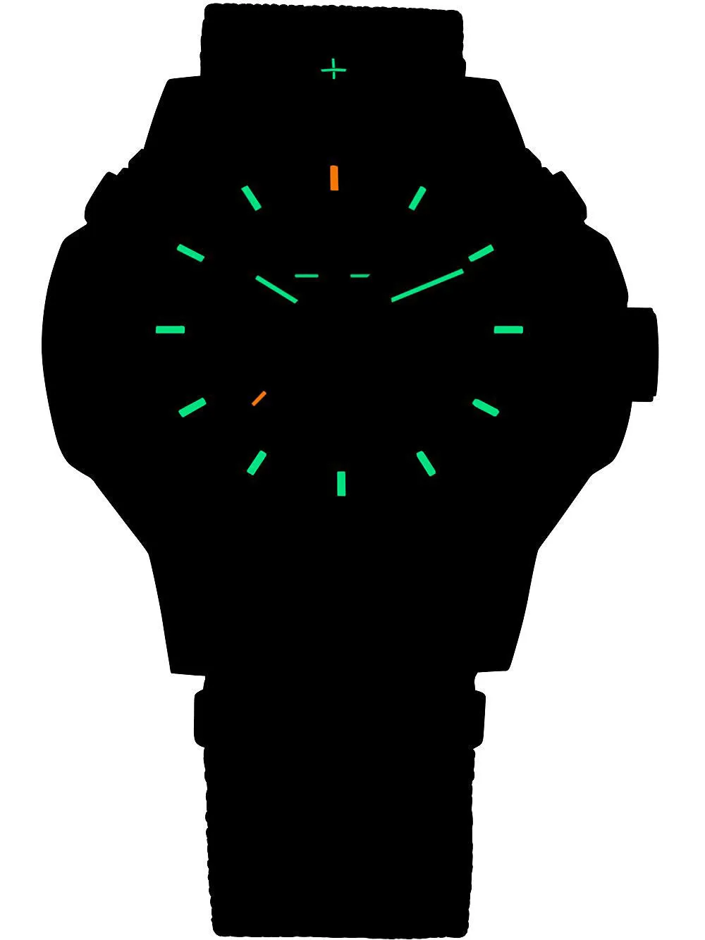 Traser H3 P99 Q Green Nato Watch sold by Jura Watches product image thumbnail 5