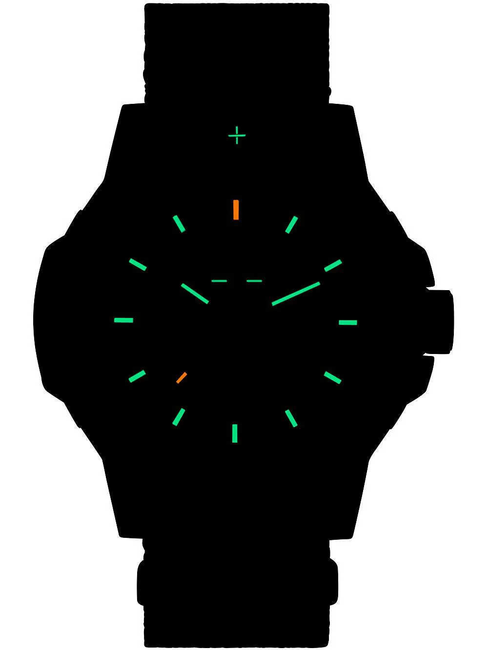 Traser H3 P99 Q Green Nato Watch sold by Jura Watches product image thumbnail 2
