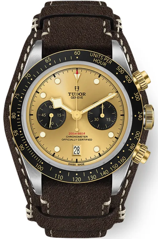 TUDOR Black Bay Chrono S&G Watch sold by Jura Watches