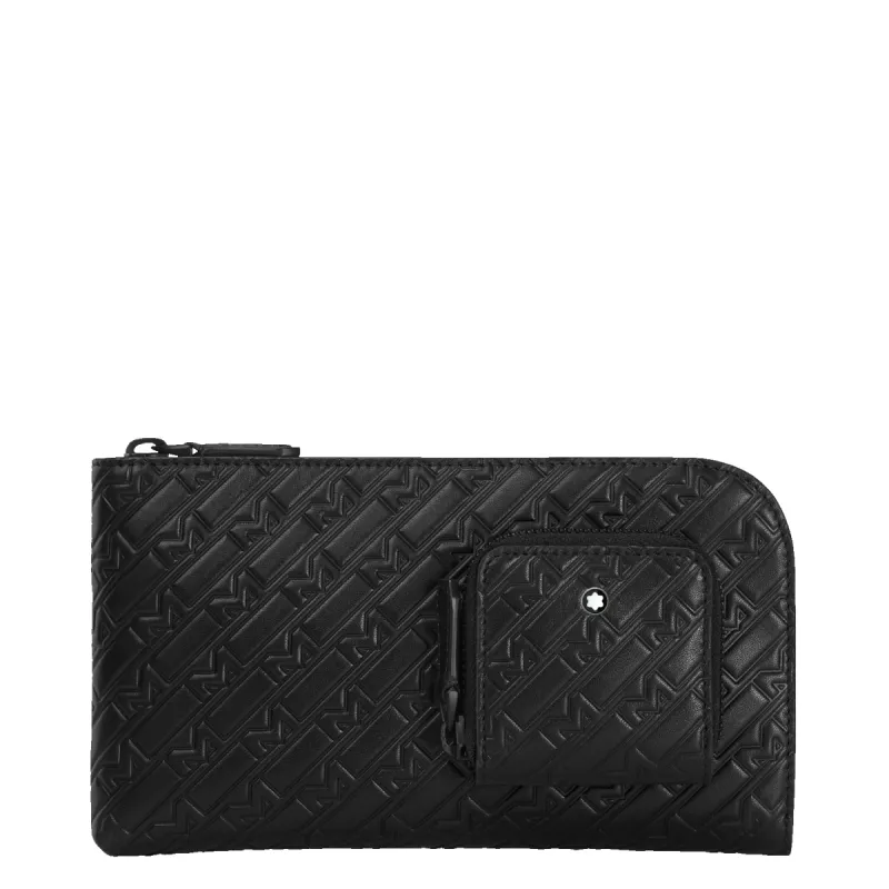 Montblanc M_Gram 4810 Wallet 6cc with Pocket Black D sold by Jura Watches