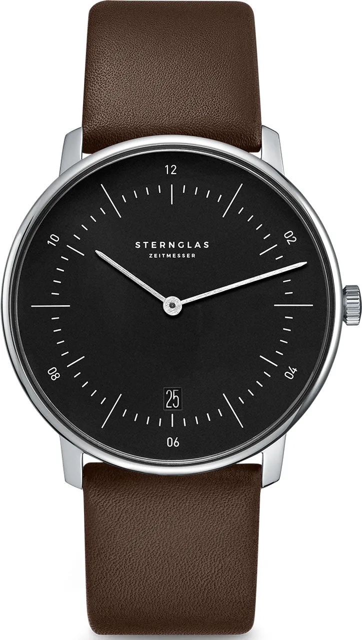 Sternglas Naos Quartz Leather Watch sold by Jura Watches
