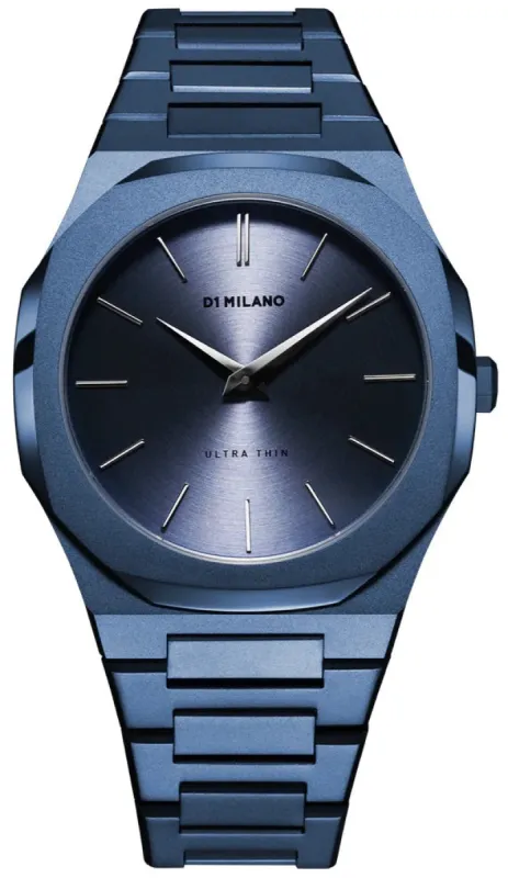 D1 Milano Ultra Thin Monoblock Midnight Watch sold by Jura Watches