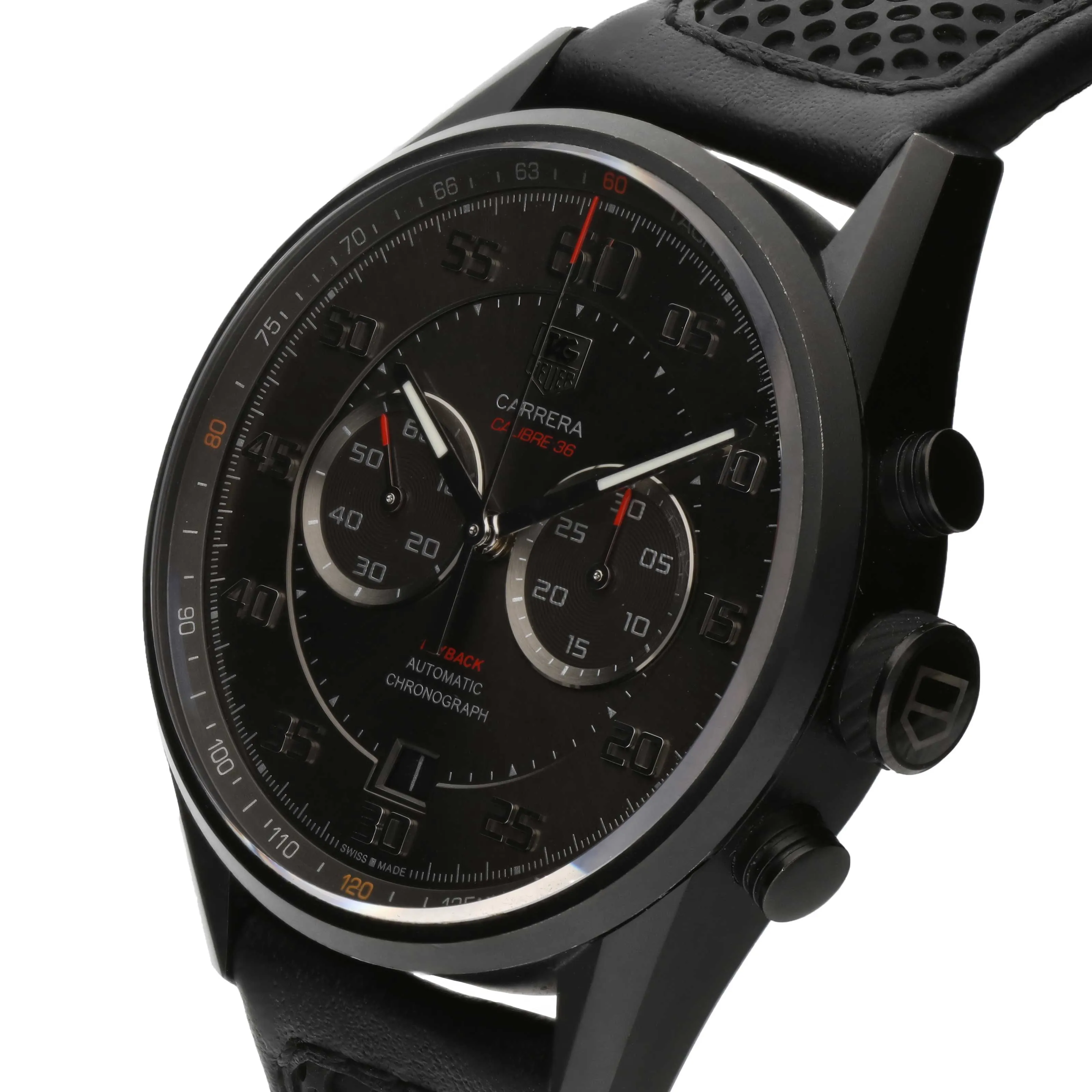 Pre-Owned TAG Heuer Carrera Calibre 36 Mens Watch sold by Jura Watches product image thumbnail 2