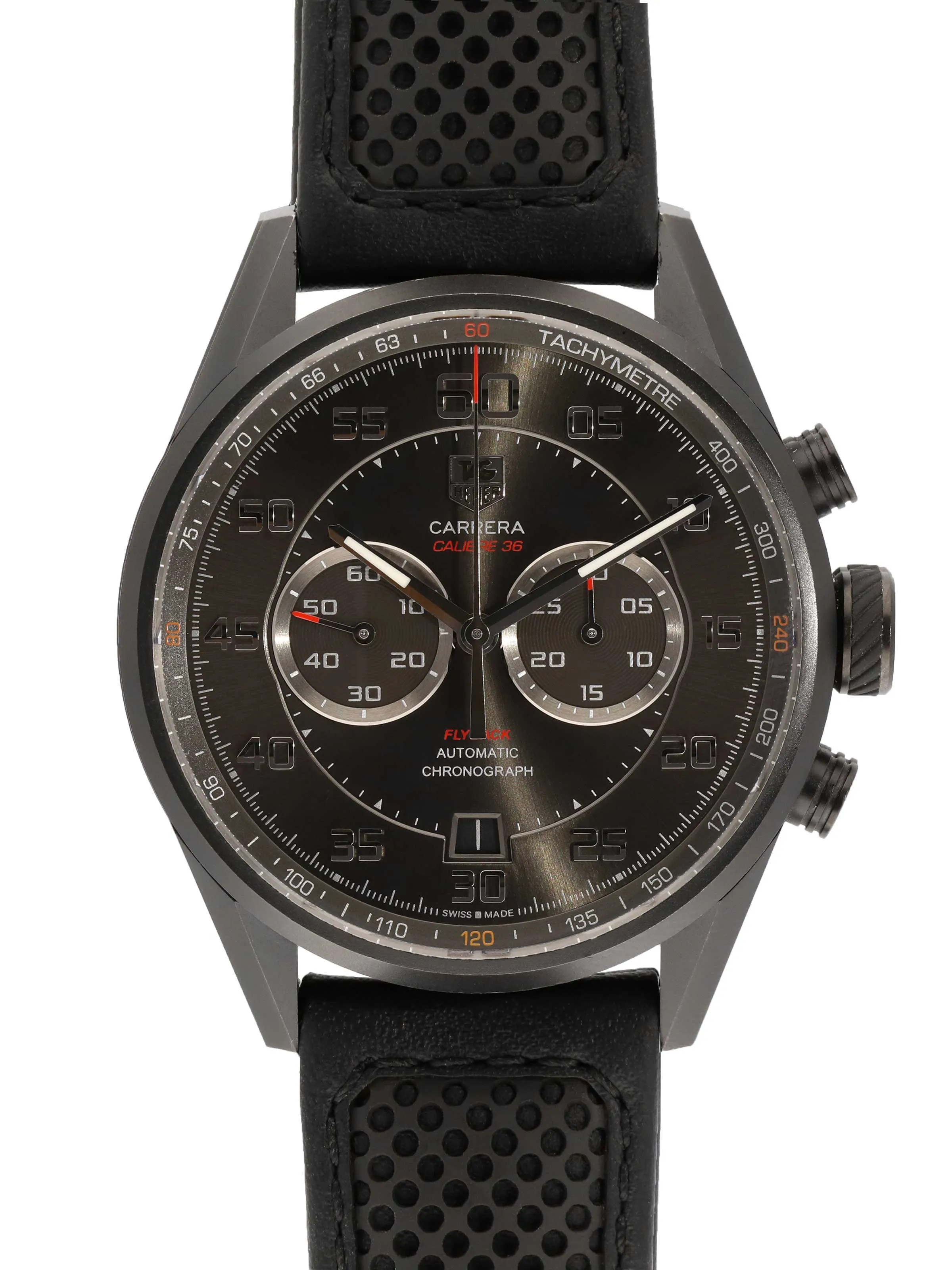 Pre-Owned TAG Heuer Carrera Calibre 36 Mens Watch sold by Jura Watches