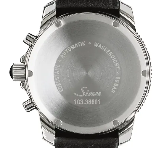 Sinn 103 St Flieger Chronograph Grey Textile Watch sold by Jura Watches product image thumbnail 2