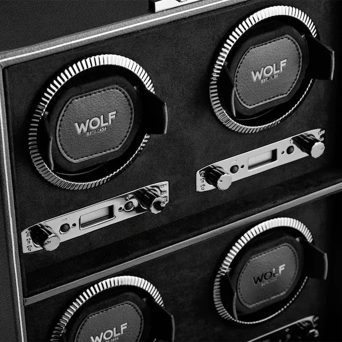 WOLF Watch Winder British Racing Black 4pc sold by Jura Watches product image thumbnail 2