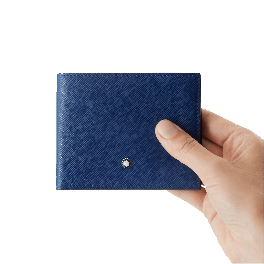Montblanc Sartorial Wallet 6cc Blue D sold by Jura Watches product image thumbnail 4