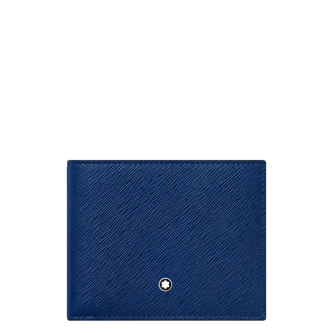 Montblanc Sartorial Wallet 6cc Blue D sold by Jura Watches