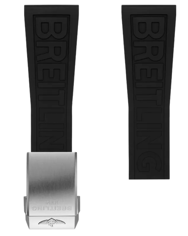Breitling Strap Diver Pro III 26-20 Black (Buckle NOT Included) sold by Jura Watches