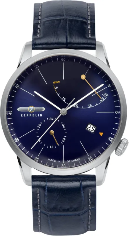 Zeppelin Flatline Mens Watch sold by Jura Watches