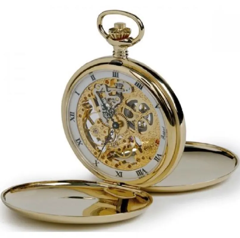Rapport Pocket Watch Double Hunter Gold Plated sold by Jura Watches