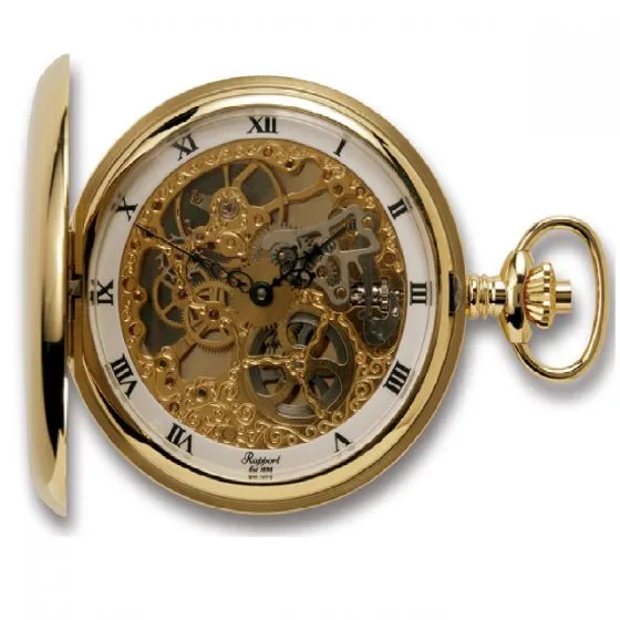 Rapport Pocket Watch Double Hunter Gold Plated sold by Jura Watches product image thumbnail 3