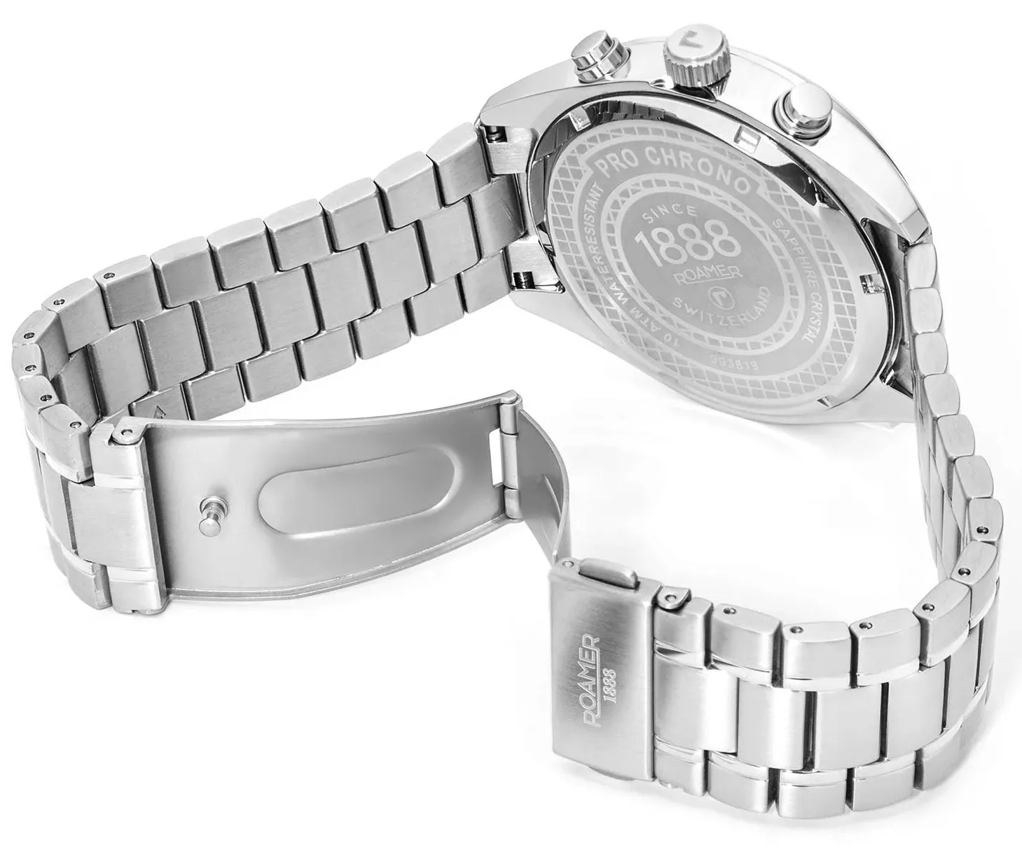 Roamer Pro Chrono Green Watch sold by Jura Watches product image thumbnail 4