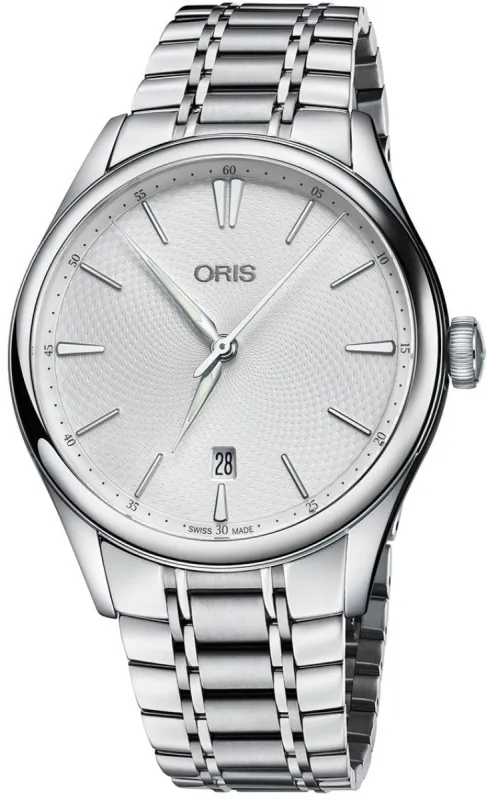 Oris Artelier Date Bracelet sold by Jura Watches
