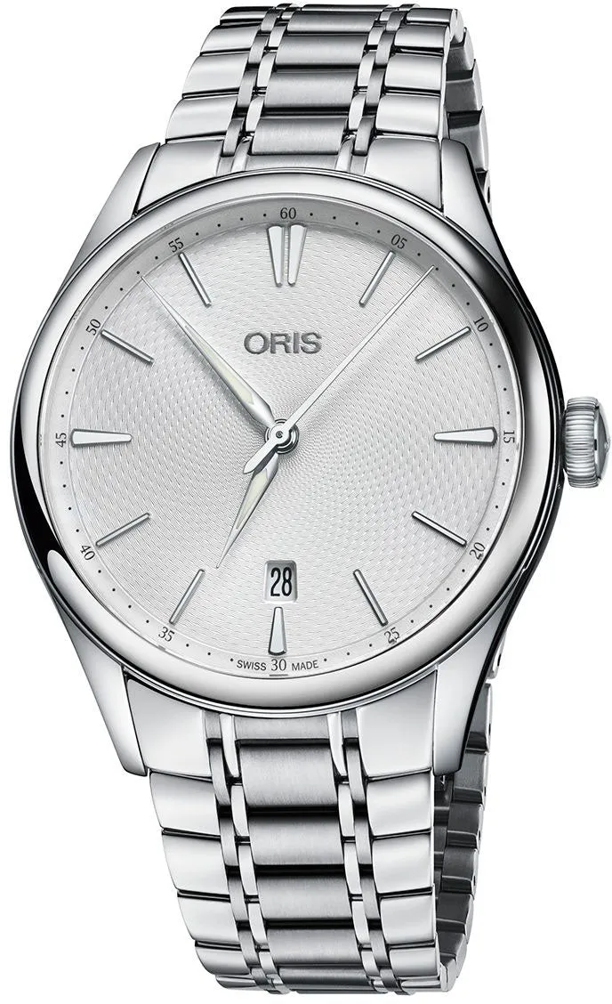 Oris Artelier Date Bracelet sold by Jura Watches