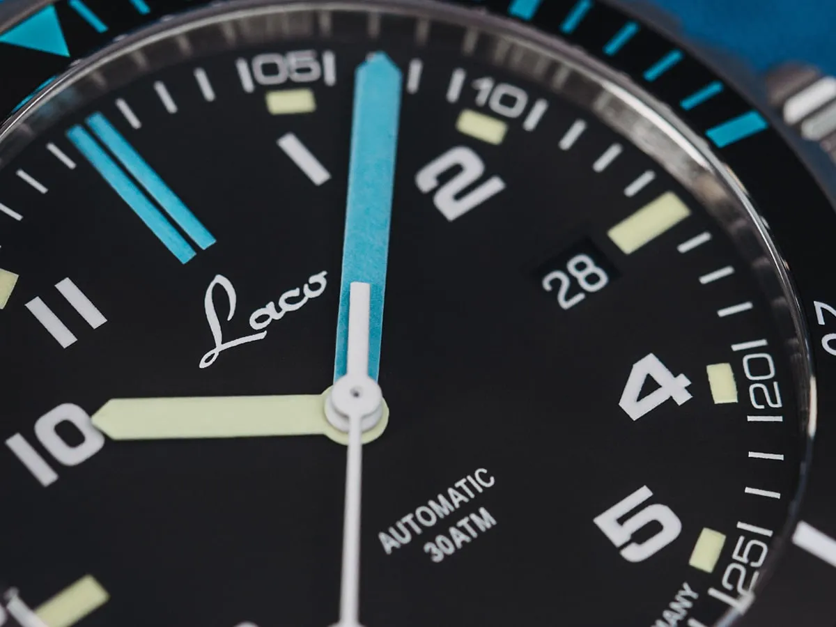 Laco Squad Atlantik 39 Rubber sold by Jura Watches product image thumbnail 3