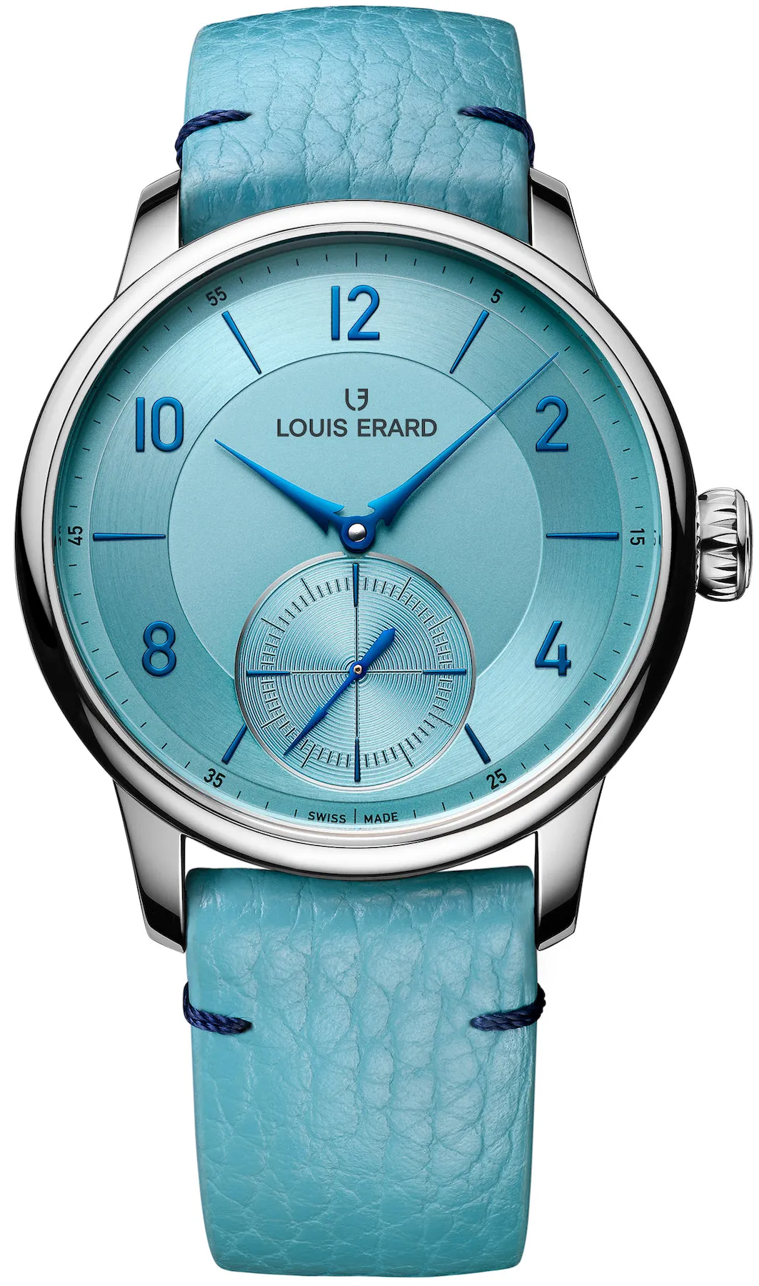 Louis Erard Excellence Petite Seconde Bleu Glacier Watch sold by Jura Watches