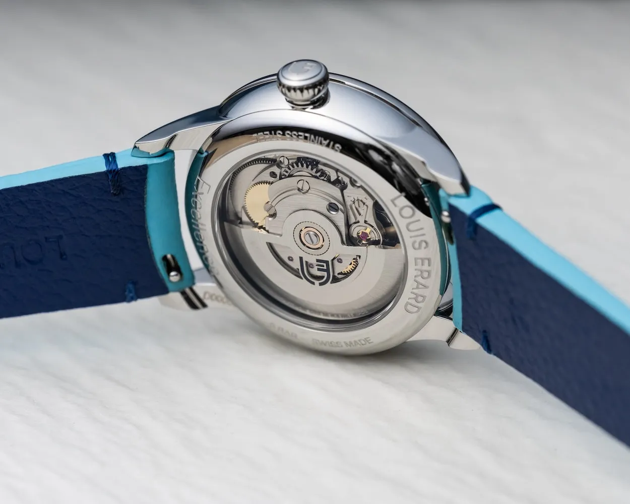 Louis Erard Excellence Petite Seconde Bleu Glacier Watch sold by Jura Watches product image thumbnail 2