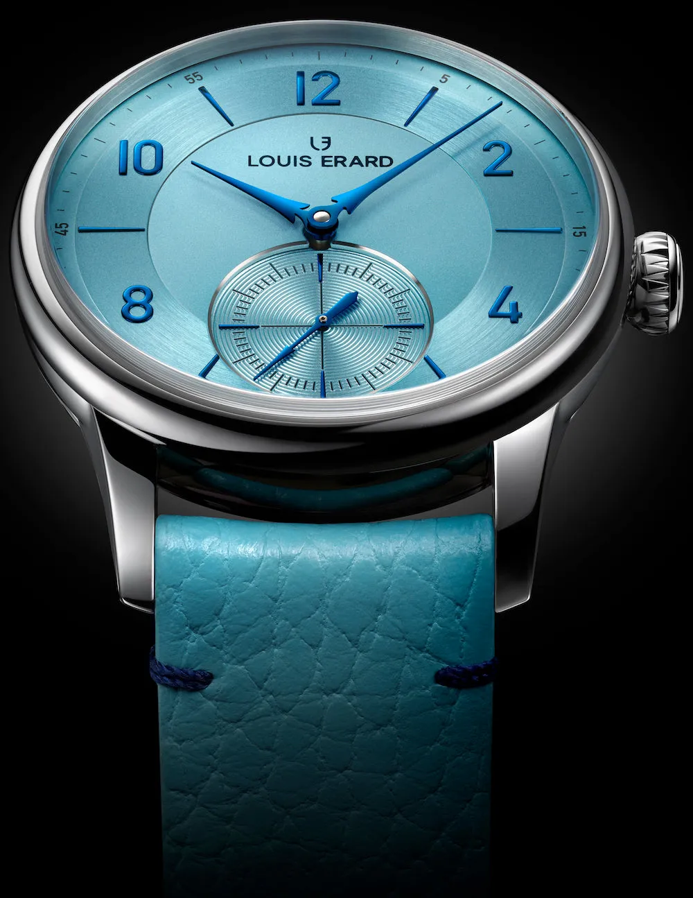 Louis Erard Excellence Petite Seconde Bleu Glacier Watch sold by Jura Watches product image thumbnail 4