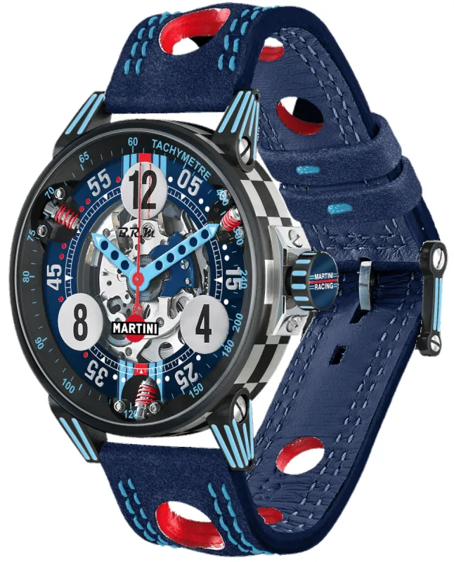 B.R.M. Watches V6-44 Martini Racing Skeleton Limited Edition Watch sold by Jura Watches