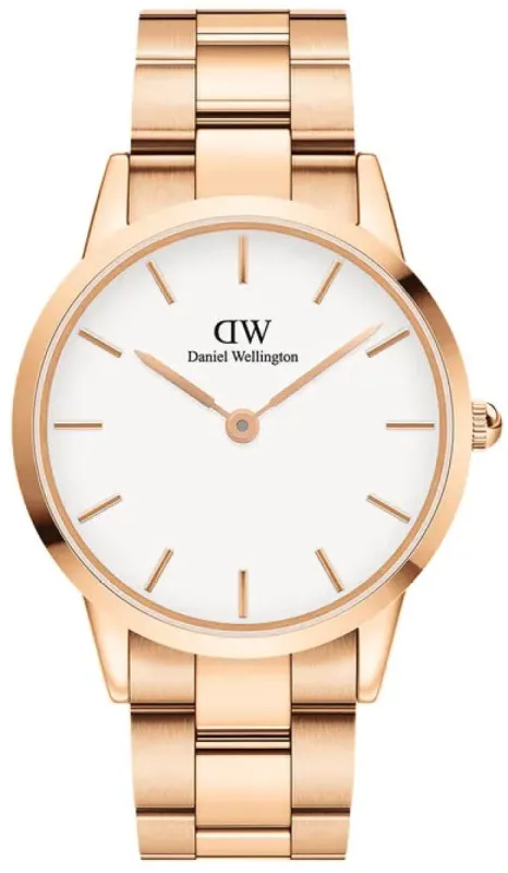 Daniel Wellington Watch Iconic Link White 40mm sold by Jura Watches