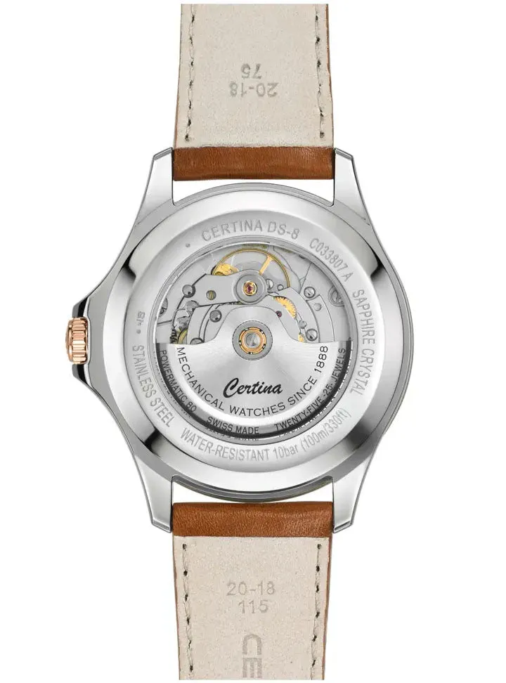 Certina DS-8 Powermatic 80 Watch sold by Jura Watches product image thumbnail 2