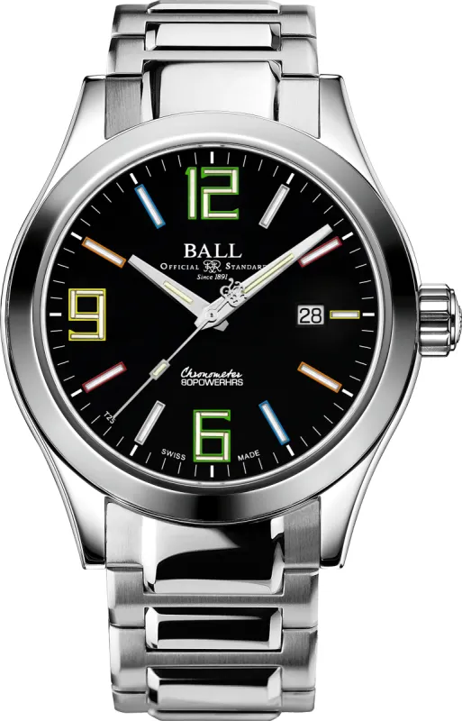 Ball Watch Company Engineer M Pioneer II 43mm Rainbow Limited Edition Watch made by Jura Watches
