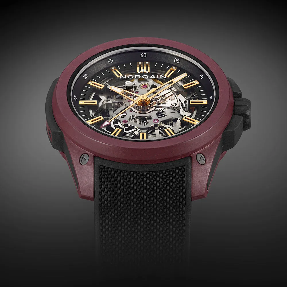 Norqain Wild One Skeleton Burgundy Limited Edition D sold by Jura Watches product image thumbnail 4