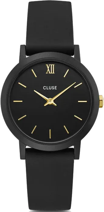 Cluse Minuit Nylon Black Gold sold by Jura Watches