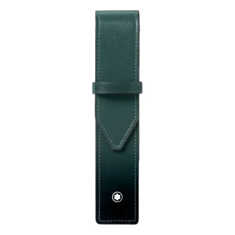 Montblanc Meisterstuck 1-Pen Pouch Sfumato British Green sold by Jura Watches