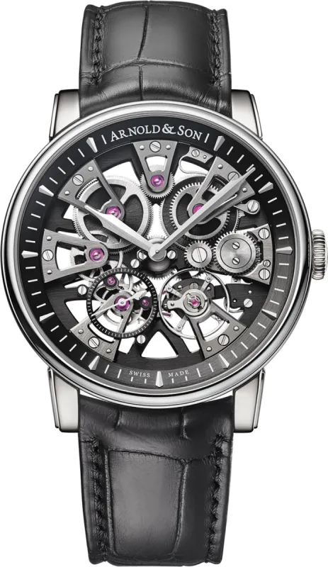 Arnold & Son Nebula 41.5 Steel Watch made by Jura Watches