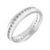 18ct White Gold 4mm 0.57ct Diamond Wedding Ring D sold by Jura Watches