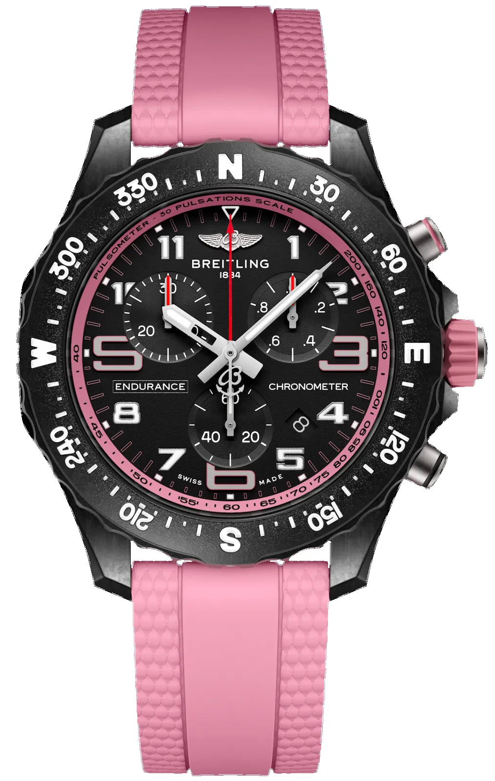 Breitling Professional Endurance Pro 38 Pink Watch sold by Jura Watches