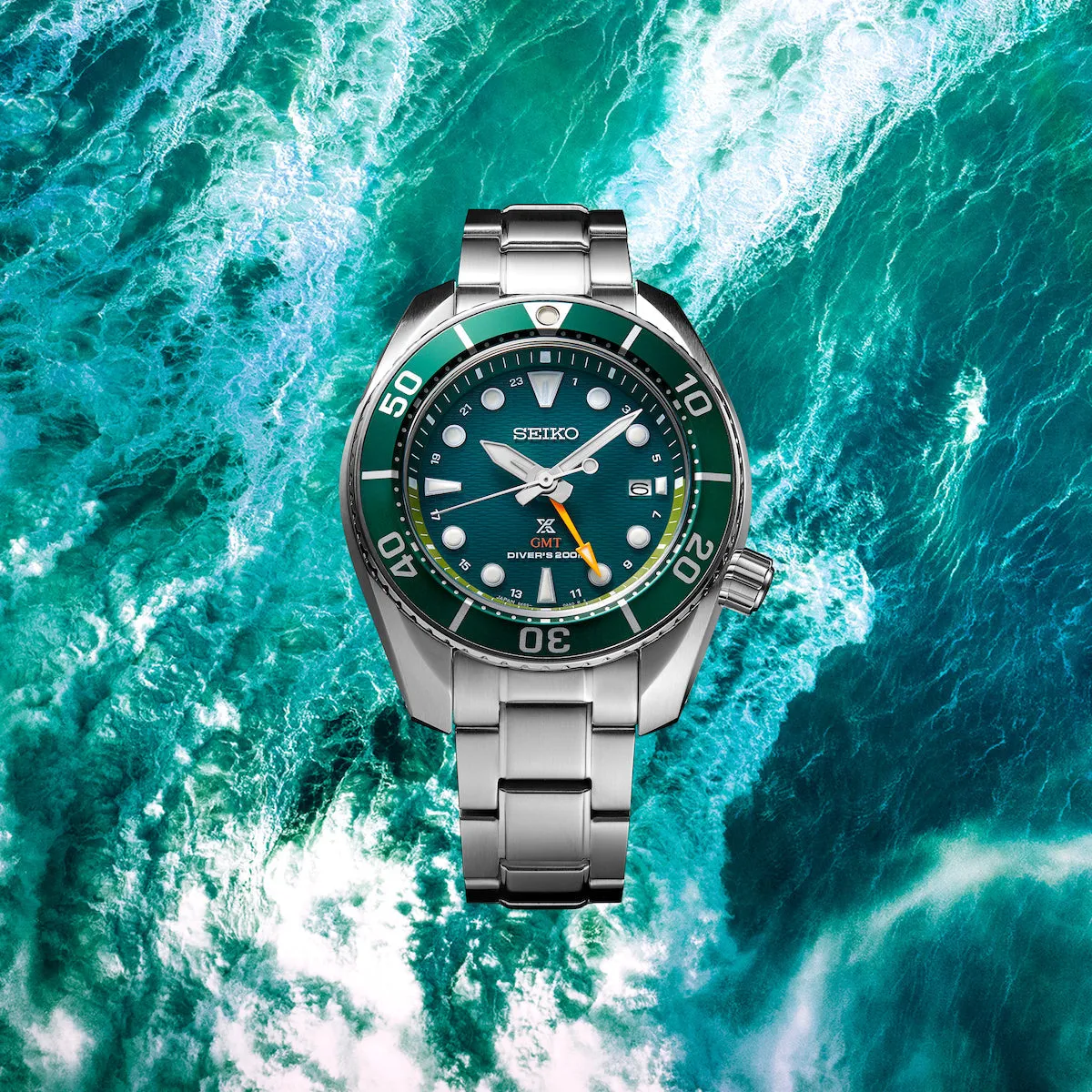 Seiko Prospex Seascape Sumo Solar GMT Diver Watch D sold by Jura Watches product image thumbnail 4