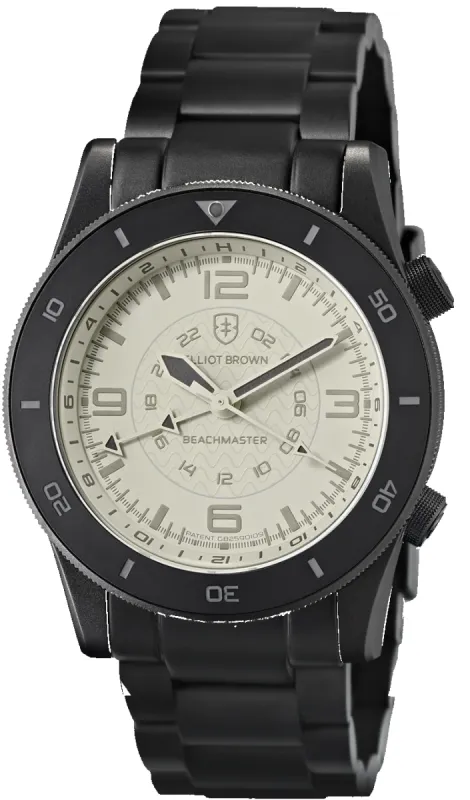 Elliot Brown Beachmaster Ghost Gunmetal Grey PVD Bracelet D sold by Jura Watches