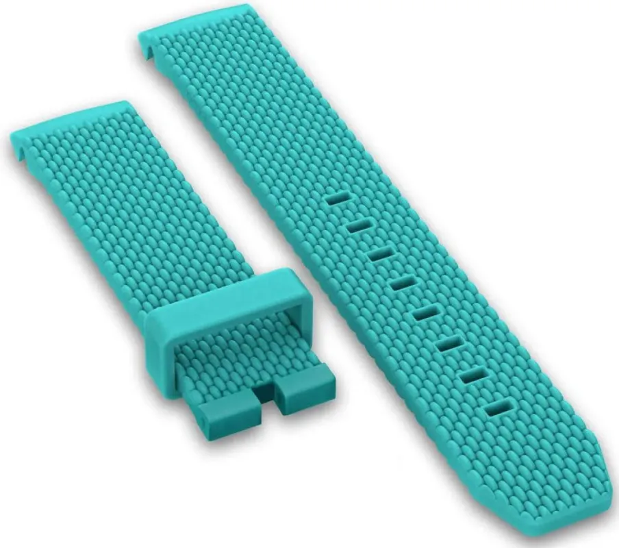 Doxa Strap SUB 200 Rubber Turquoise sold by Jura Watches