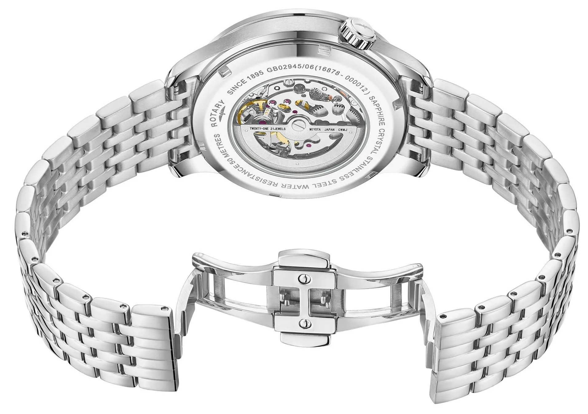 Rotary Greenwich Mens Watch Pre-Order sold by Jura Watches product image thumbnail 3