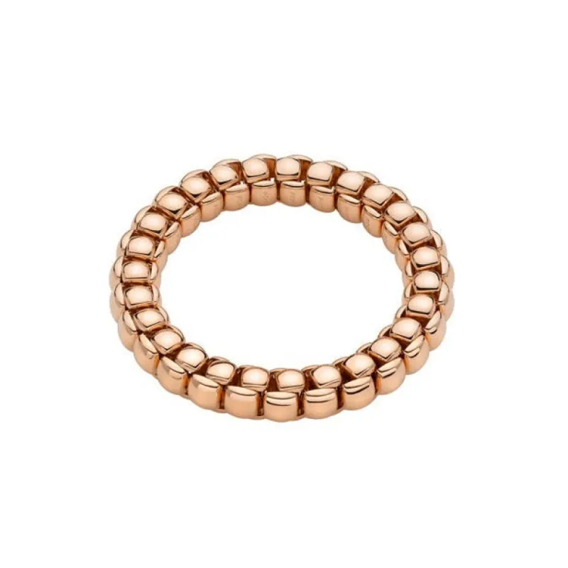 Fope Luna 18ct Rose Gold Flexible Bracelet sold by Jura Watches